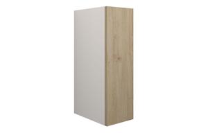 Eden 200mm Standard Toilet Roll Unit - Havana Oak (Grey Cab)